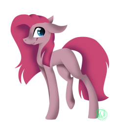 Size: 1600x1700 | Tagged: safe, artist:immagoddampony, character:pinkamena diane pie, character:pinkie pie, lineless, solo