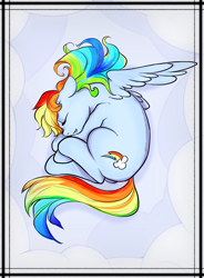 Size: 3025x4115 | Tagged: safe, artist:zapplebow, character:rainbow dash, species:pegasus, species:pony, cute, dashabetes, solo