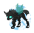 Size: 706x678 | Tagged: safe, artist:immagoddampony, character:thorax, species:changeling, episode:the times they are a changeling, g4, my little pony: friendship is magic, abstract background, snow, solo