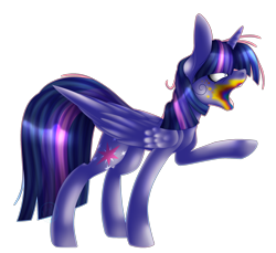 Size: 1984x1819 | Tagged: safe, artist:immagoddampony, character:twilight sparkle, character:twilight sparkle (alicorn), species:alicorn, species:pony, episode:28 pranks later, g4, my little pony: friendship is magic, cookie zombie, simple background, solo, transparent background