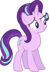 Size: 6400x9226 | Tagged: safe, artist:deratrox, character:starlight glimmer, episode:no second prances, g4, my little pony: friendship is magic, .svg available, absurd resolution, simple background, solo, transparent background, vector