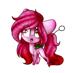 Size: 2500x2500 | Tagged: safe, artist:immagoddampony, oc, oc only, oc:mey, species:pony, chibi, closed species, cocktail colt, female, high res, mare, original species, simple background, solo, transparent background