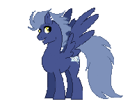 Size: 200x152 | Tagged: safe, artist:nemovonsilver, oc, oc only, oc:feather bliss, animated, blinking, gif, piercing, pixel art, solo