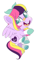 Size: 604x1027 | Tagged: safe, artist:peachesandcreamated, oc, oc only, oc:lucy softheart, species:pegasus, species:pony, chibi, colored hooves, electrocardiogram, female, freckles, frog (hoof), heart, mare, open mouth, simple background, smiling, solo, transparent background, underhoof