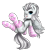 Size: 2550x2850 | Tagged: safe, artist:pridark, oc, oc only, oc:crystal eclair, species:pegasus, species:pony, fallout equestria, g4, blep, clothing, commission, female, mare, simple background, smiling, socks, solo, stockings, striped socks, thigh highs, tongue out, underhoof