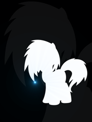 Size: 1152x1536 | Tagged: safe, artist:flamevulture17, character:dj pon-3, character:vinyl scratch, silhouette, wallpaper