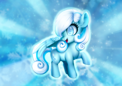 Size: 3508x2480 | Tagged: safe, artist:conniethecasanova, edit, oc, oc only, oc:snowdrop, species:pony, female, filly, high res, raised hoof, solo, wallpaper, wallpaper edit