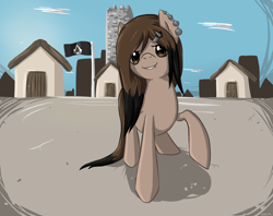 Size: 1440x1138 | Tagged: safe, artist:violentdreamsofmine, oc, oc only, oc:live wing, species:pegasus, species:pony, female, mare, raised hoof, solo