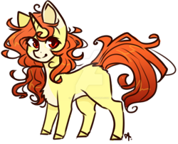 Size: 1024x831 | Tagged: safe, artist:slightdream, oc, oc only, species:pony, species:unicorn, female, mare, simple background, solo, transparent background, watermark