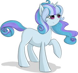 Size: 1602x1507 | Tagged: safe, artist:violentdreamsofmine, oc, oc only, oc:winters gem, species:pony, species:unicorn, female, mare, raised hoof, simple background, solo, transparent background