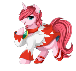 Size: 2030x1902 | Tagged: safe, artist:pridark, oc, oc only, oc:diamond stellar, species:pony, species:unicorn, commission, female, final fantasy, high heels, jewelry, mare, open mouth, shoes, simple background, smiling, transparent background, white mage