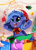 Size: 2550x3509 | Tagged: safe, artist:pridark, character:princess luna, species:alicorn, species:pony, g4, blushing, candy, candy cane, christmas, christmas tree, cute, dawwww, female, filly, food, hnnng, holiday, lunabetes, mare, merry christmas, open mouth, open smile, present, pridark is trying to murder us, smiling, solo, tree, underhoof, woona, younger