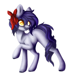 Size: 1040x1141 | Tagged: safe, artist:immagoddampony, oc, oc only, oc:tina, species:earth pony, species:pony, female, mare, raised hoof, simple background, solo, transparent background