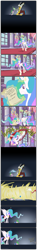 Size: 1154x7809 | Tagged: safe, artist:grievousfan, character:discord, character:princess celestia, character:spike, species:alicorn, species:draconequus, species:dragon, species:pony, angry, blast, blue fire, cake, celestia is not amused, comic, dialogue, discord being discord, eating, english, female, fire, fire breath, food, frightened, frown, gem, glare, glow, glowing horn, hilarious in hindsight, letter, levitation, long legs, magic, magic blast, mail, male, mare, onomatopoeia, prank, reading, roasted, roasting, sending, sending a letter, shocked, spank mark, spanking, spread wings, startled, surprised, telekinesis, this already ended in pain, this will end in a trip to the moon, this will end in petrification, trio, unamused, wait a second, wha-pish, whipping, wings, worth it
