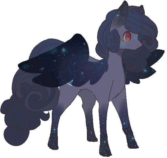 Size: 571x542 | Tagged: safe, artist:clayterran, oc, oc only, oc:astra, species:pegasus, species:pony, animated, simple background, solo, sparkles, stars, transparent background