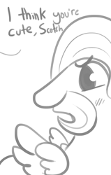 Size: 815x1280 | Tagged: safe, artist:tjpones, edit, character:fluttershy, butterscotch, cannot unsee, cropped, modern art, optical illusion, rule 63