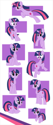 Size: 1062x2500 | Tagged: safe, artist:ctb-36, character:twilight sparkle, character:twilight sparkle (unicorn), species:pony, species:unicorn, female, filly, filly twilight sparkle, glowing horn, horn, mare, raised hoof, younger
