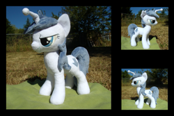Size: 1099x735 | Tagged: safe, artist:fireflytwinkletoes, oc, oc only, oc:discentia, species:pony, species:unicorn, commission, downvote, female, irl, photo, plushie, reddit, solo