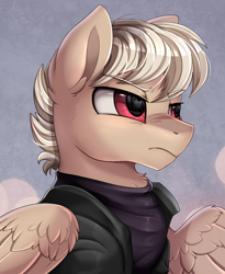 Size: 1446x1764 | Tagged: safe, artist:pridark, oc, oc:terminal velocity, species:pegasus, species:pony, clothing, cute, handsome, male, solo