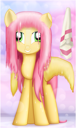 Size: 981x1660 | Tagged: safe, artist:ctb-36, artist:trickynicky, edit, character:fluttershy, species:pegasus, species:pony, abstract background, cute, female, mare, shyabetes, smiling, solo, wet, wet mane