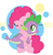 Size: 500x512 | Tagged: safe, artist:ctb-36, edit, character:pinkie pie, character:spike, species:dragon, species:earth pony, species:pony, ship:pinkiespike, cropped, female, hug, male, mare, shipping, spikelove, straight