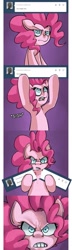 Size: 665x2300 | Tagged: safe, artist:uc77, character:pinkie pie, hotblooded pinkie pie