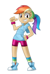 Size: 846x1245 | Tagged: safe, artist:gatodelfuturo, character:rainbow dash, converse, humanized, shoes, simple background, solo, transparent background