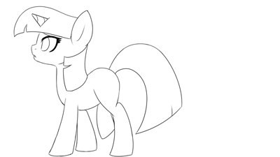 Size: 400x225 | Tagged: safe, artist:rizcifra, character:twilight sparkle, animated, solo