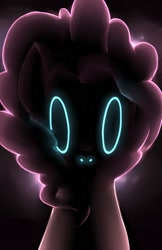 Size: 1100x1700 | Tagged: safe, artist:uc77, character:pinkie pie, glow, solo