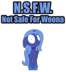 Size: 783x858 | Tagged: safe, artist:grievousfan, character:princess luna, species:alicorn, species:pony, cute, female, filly, floppy ears, frown, i've seen some shit, looking at you, luna is not amused, not safe for woona, shrunken pupils, simple background, solo, spread wings, standing, transparent background, wide eyes, wings, woona