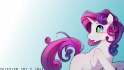 Size: 1920x1080 | Tagged: safe, artist:antiander, artist:shawnyall, character:sweetie belle, solo