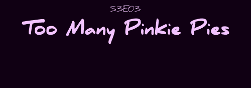 Size: 500x175 | Tagged: safe, artist:theelinker, character:angel bunny, character:fluttershy, character:pinkie pie, episode:too many pinkie pies, g4, my little pony: friendship is magic, animated, deleted scene, emote story, emotes, fun, ponymotes, tea, tea party, vulgar