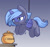 Size: 850x805 | Tagged: safe, artist:ende26, character:princess luna, species:alicorn, species:pony, g4, clothing, cookie, cookie jar, costume, cute, female, filly, food, gradient background, lunabetes, rope, simple background, solo, spy, suspended, three quarter view, woona, younger