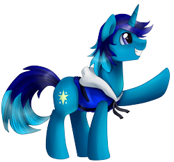 Size: 3130x2904 | Tagged: safe, artist:pridark, oc, oc only, oc:light shine, clothing, commission, hoodie, jacket, simple background, solo, transparent background