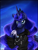 Size: 3230x4206 | Tagged: safe, artist:pridark, character:princess luna, species:alicorn, species:pony, g4, black coat, clothing, coat, cosplay, crown, female, hoof shoes, jewelry, kingdom hearts, mare, raised hoof, regalia, shoes, solo