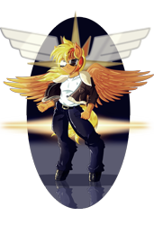 Size: 2048x3000 | Tagged: safe, artist:ruhisu, oc, oc only, oc:brave wing, species:anthro, species:pegasus, species:pony, anthro oc, boots, clothing, cutie mark, jacket, jeans, male, pilot, simple background, solo, spread wings, stallion, standing, stars, sunglasses, transparent background, vector, wings