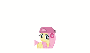 Size: 300x175 | Tagged: safe, artist:theelinker, character:angel bunny, character:fluttershy, character:photo finish, character:rainbow dash, species:pony, animated, bling, emote story, emotes, gangsta, hug life, ponymotes, rap