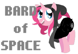 Size: 650x450 | Tagged: safe, artist:frostedwarlock, character:pinkie pie, species:pony, crossover, god tier, god tiers, hero of space, homestuck, solo