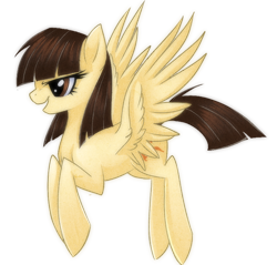 Size: 600x573 | Tagged: safe, artist:rizcifra, character:wild fire, species:pegasus, species:pony, female, flying, mare, profile, simple background, solo, transparent background