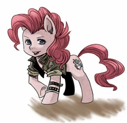 Size: 500x484 | Tagged: safe, artist:shepherd0821, character:pinkie pie, experiment, final fantasy