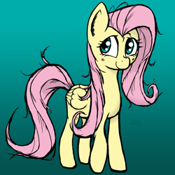 Size: 3504x3504 | Tagged: safe, artist:corsairsedge, character:fluttershy, solo