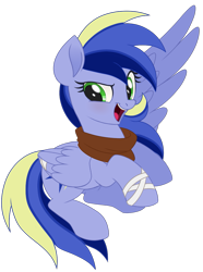 Size: 851x1144 | Tagged: safe, artist:prince-lionel, oc, oc only, oc:sonic boom, species:pegasus, species:pony, simple background, solo, transparent background