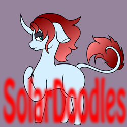 Size: 2000x2000 | Tagged: safe, artist:solardoodles, species:pony, species:unicorn, g4, adoptable