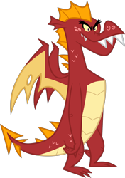 Size: 4000x5673 | Tagged: safe, artist:melisareb, gameloft, character:garble, species:dragon, .svg available, absurd resolution, inkscape, male, simple background, solo, transparent background, vector