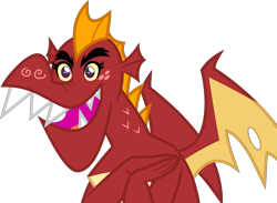 Size: 5477x4000 | Tagged: safe, artist:melisareb, character:garble, species:dragon, episode:gauntlet of fire, g4, my little pony: friendship is magic, .svg available, absurd resolution, bust, cute, freckles, gardorable, inkscape, male, simple background, solo, transparent background, vector