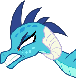 Size: 4000x4094 | Tagged: safe, artist:melisareb, character:princess ember, species:dragon, episode:sweet and smoky, g4, my little pony: friendship is magic, .svg available, absurd resolution, angry, bust, dragoness, female, grin, inkscape, shrunken pupils, simple background, smiling, solo, transparent background, vector