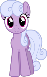 Size: 4000x6494 | Tagged: safe, alternate version, artist:melisareb, species:earth pony, species:pony, episode:celestial advice, g4, my little pony: friendship is magic, .svg available, absurd resolution, cute, female, front view, inkscape, lilac adoralinks, lilac links, looking at you, mare, recolor, simple background, solo, transparent background, vector