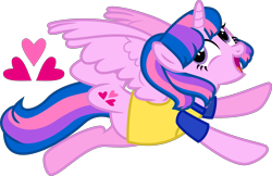 Size: 6177x4000 | Tagged: safe, alternate version, artist:melisareb, base used, oc, oc only, oc:hsu amity, species:alicorn, species:pony, .svg available, absurd resolution, clothing, cute, cutie mark, female, flying, mare, ocbetes, simple background, solo, transparent background, vector, wings