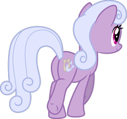 Size: 4251x4000 | Tagged: safe, alternate version, artist:melisareb, species:earth pony, species:pony, episode:honest apple, g4, my little pony: friendship is magic, .svg available, absurd resolution, butt, cute, female, inkscape, lilac adoralinks, lilac links, mare, plot, recolor, simple background, solo, transparent background, vector