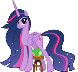 Size: 4347x4000 | Tagged: safe, artist:atomicgreymon, artist:melisareb, edit, character:gummy, character:twilight sparkle, character:twilight sparkle (alicorn), species:alicorn, species:pony, episode:the last problem, g4, my little pony: friendship is magic, alligator, breastfeeding, chair, duo, nonsexual nursing, nursing, princess twilight 2.0, show accurate, simple background, smiling, suckling, transparent background, vector, vector edit